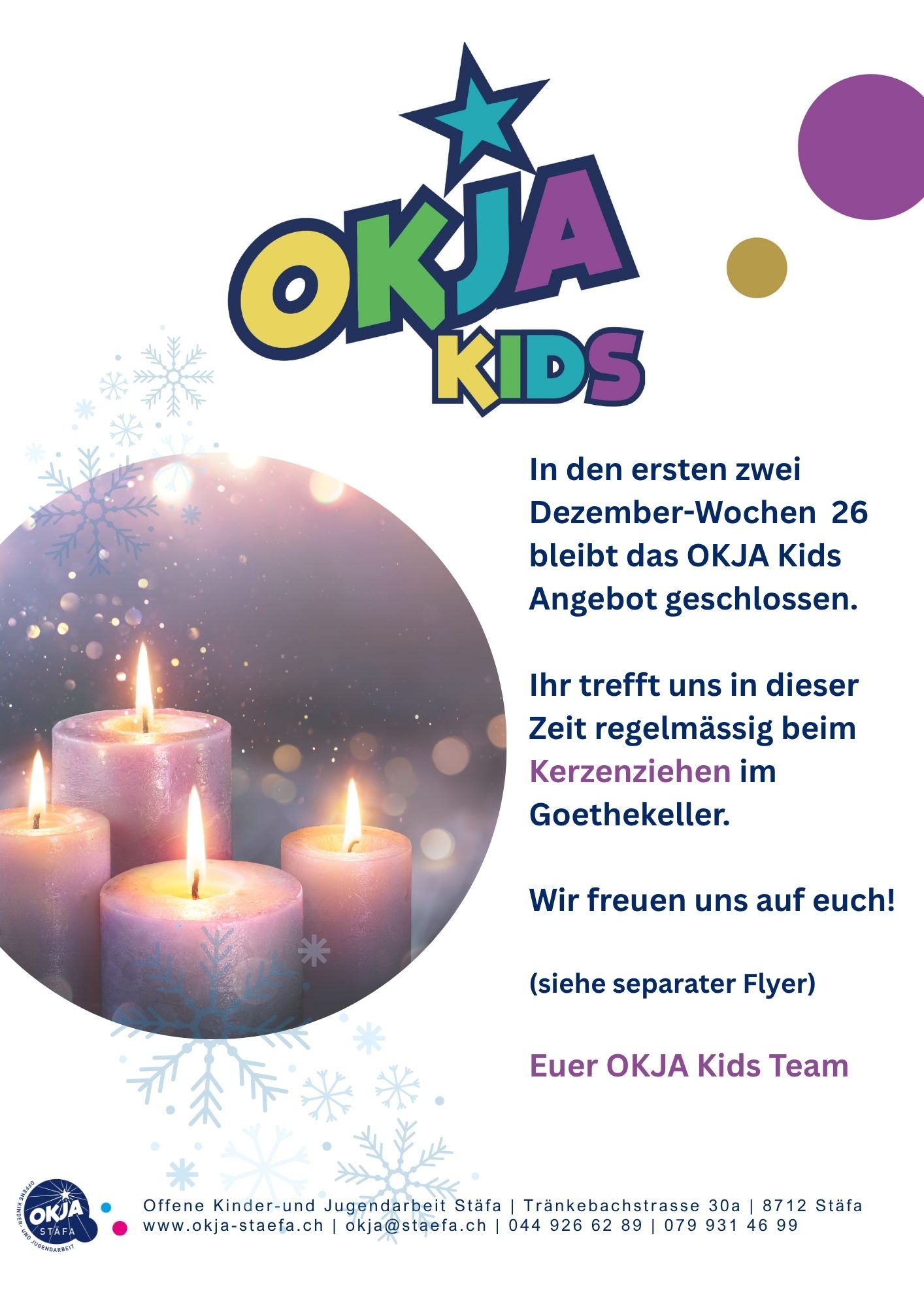 OKJA Kids Dezember