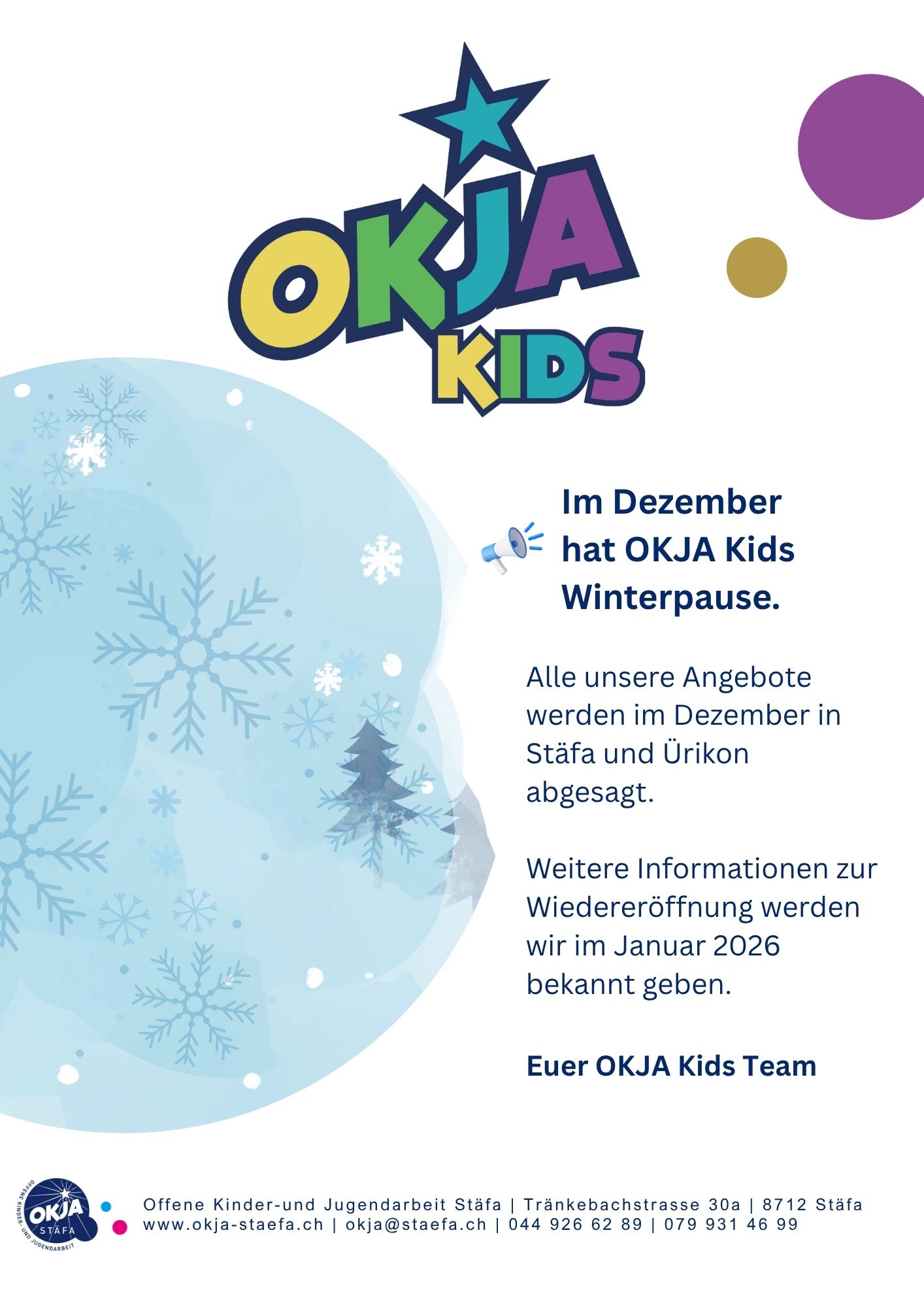 OKJA Kids Winterpause
